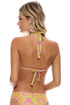 Luli Fama Born To Be Wild Triangle Halter Top